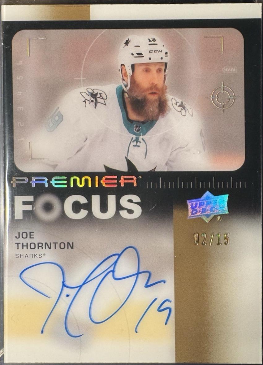 Joe Thornton [Gold] #PFA-JT