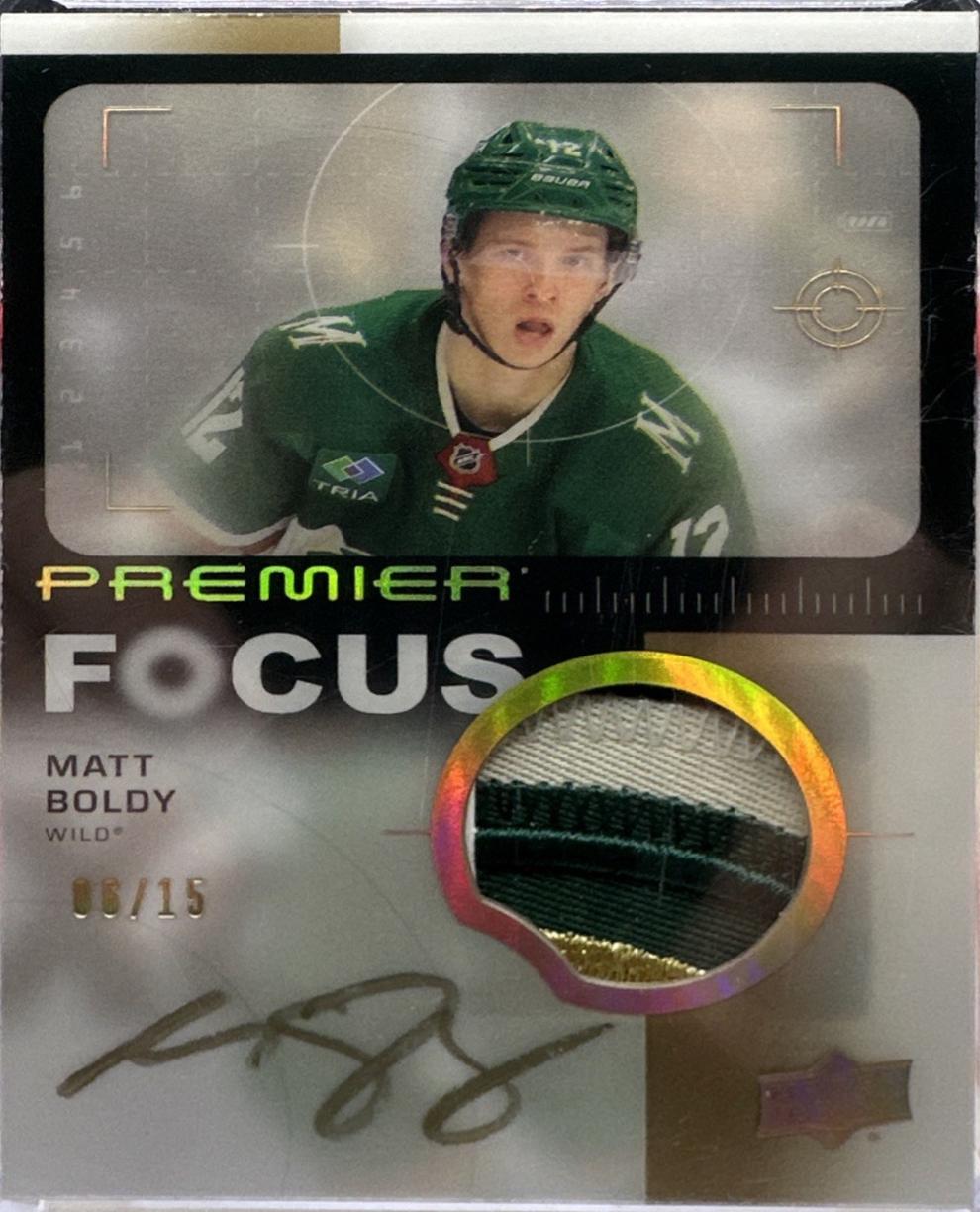 Matt Boldy [Gold] #PFP-MB