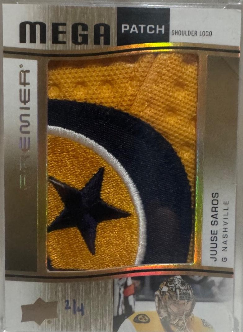 Juuse Saros [Shoulder Logo] #PMP-JU