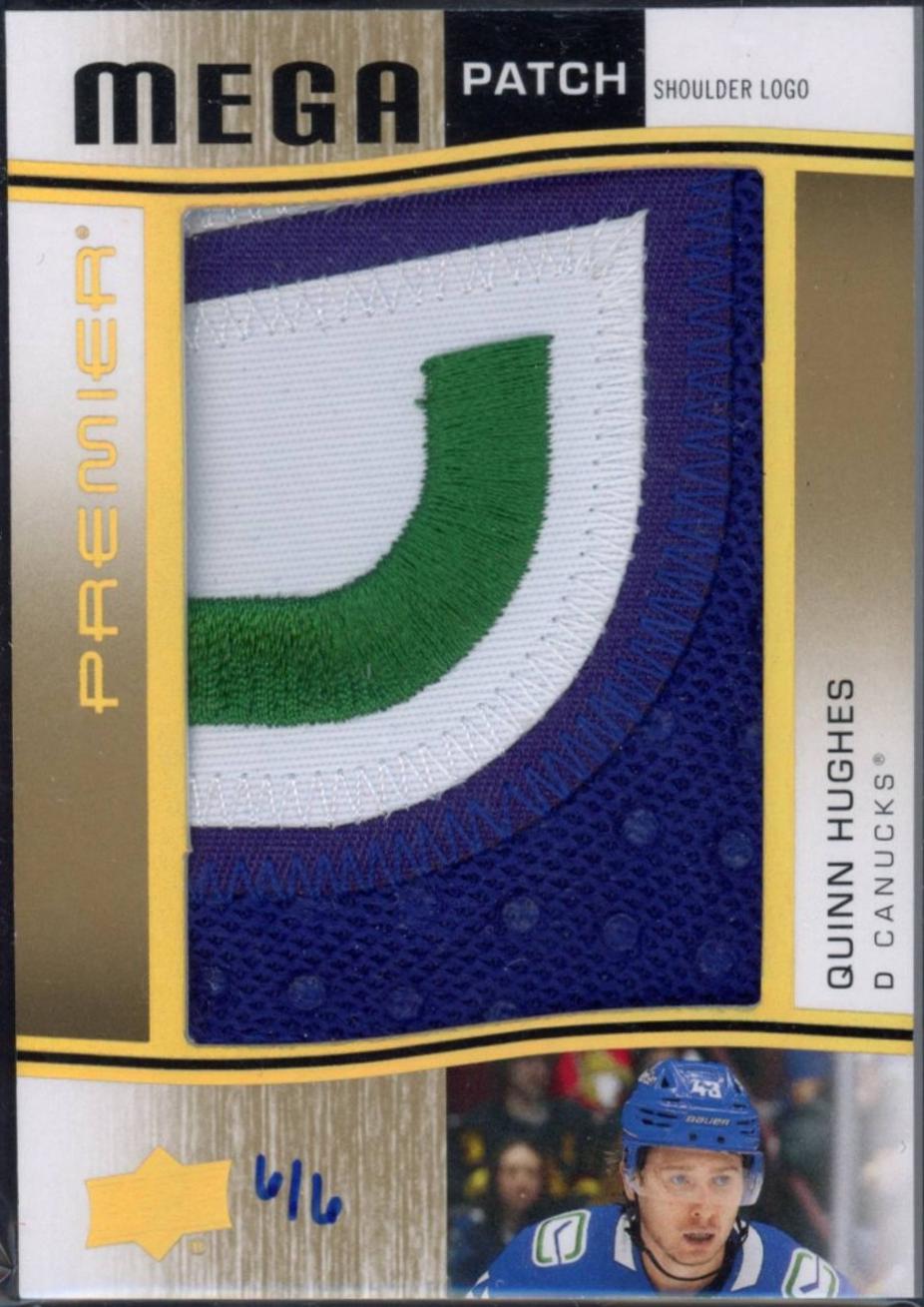 Quinn Hughes [Shoulder Logo] #PMP-QH