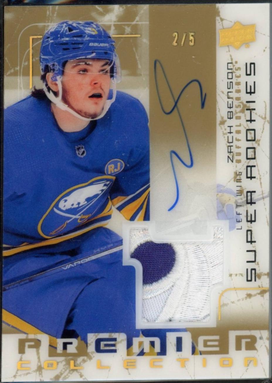 Zach Benson [Gold] #SRR-ZB