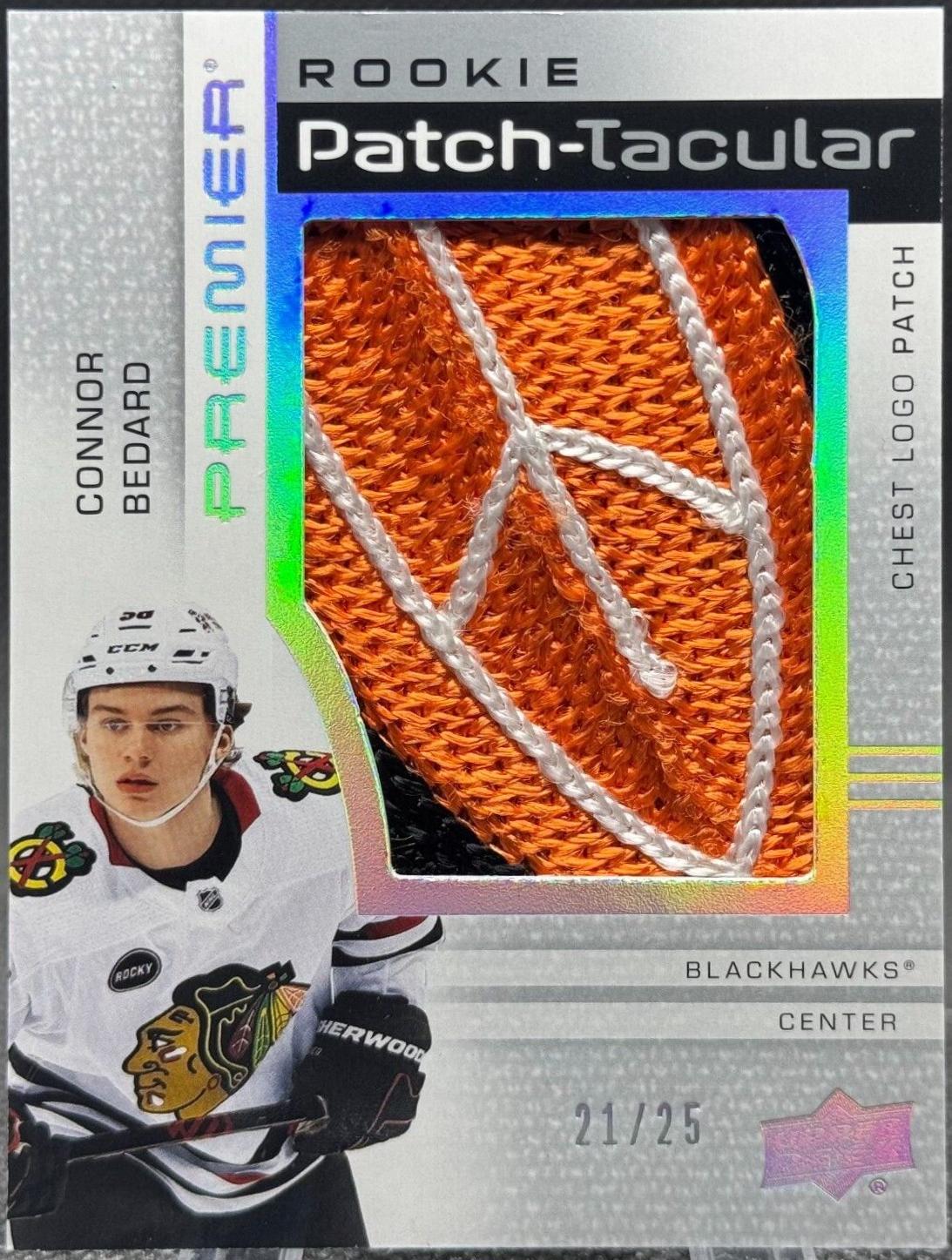 Connor Bedard [Logo Patch Black] #RPT-CB