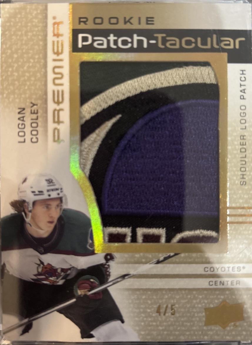 Logan Cooley [Shoulder Logos Gold] #RPT-CO