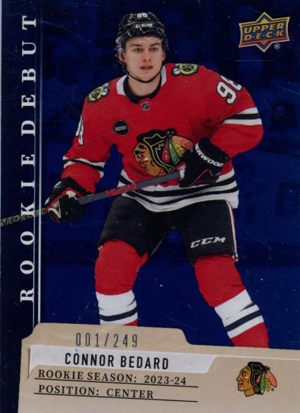 Connor Bedard [Blue] #1