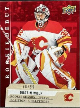 Dustin Wolf [Red] #5
