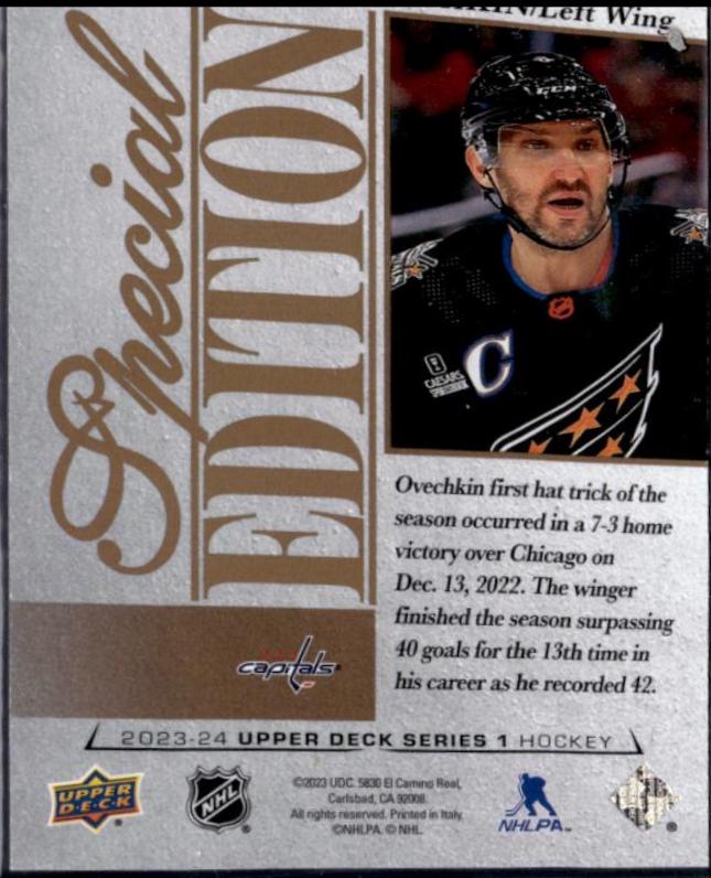 Alex Ovechkin [Gold] #SE-29