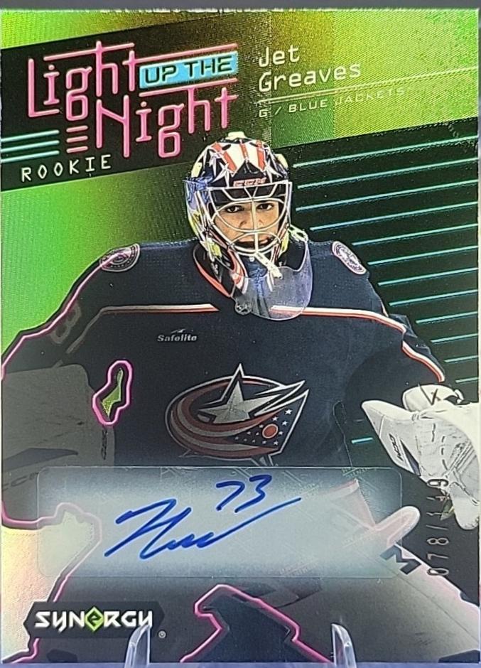 Jet Greaves [Green Autograph] #LN-GR