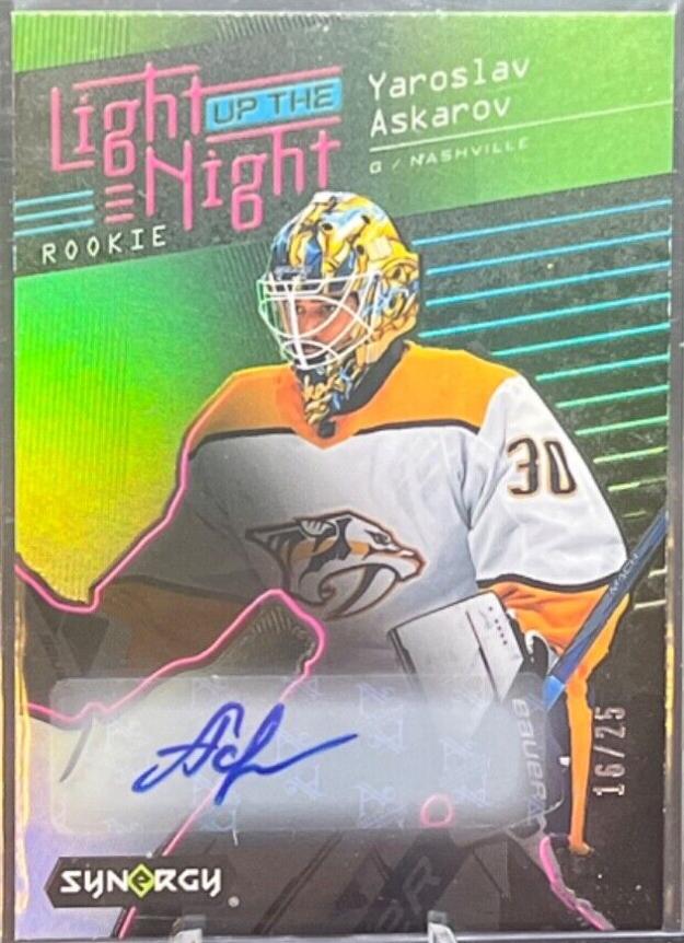 Yaroslav Askarov [Green Autograph] #LN-YA