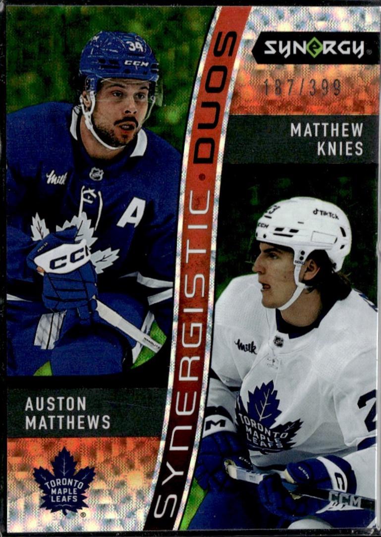Auston Matthews / Mitch Marner [Green] #SD-8