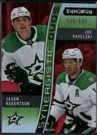 Jason Robertson / Joe Pavelski [Red] #SD-16