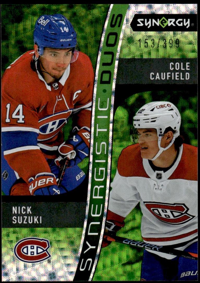 Nick Suzuki / Cole Caufield [Green] #SD-14