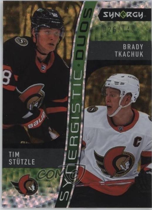 Tim Stutzle / Brady Tkachuk [Gold] #SD-10