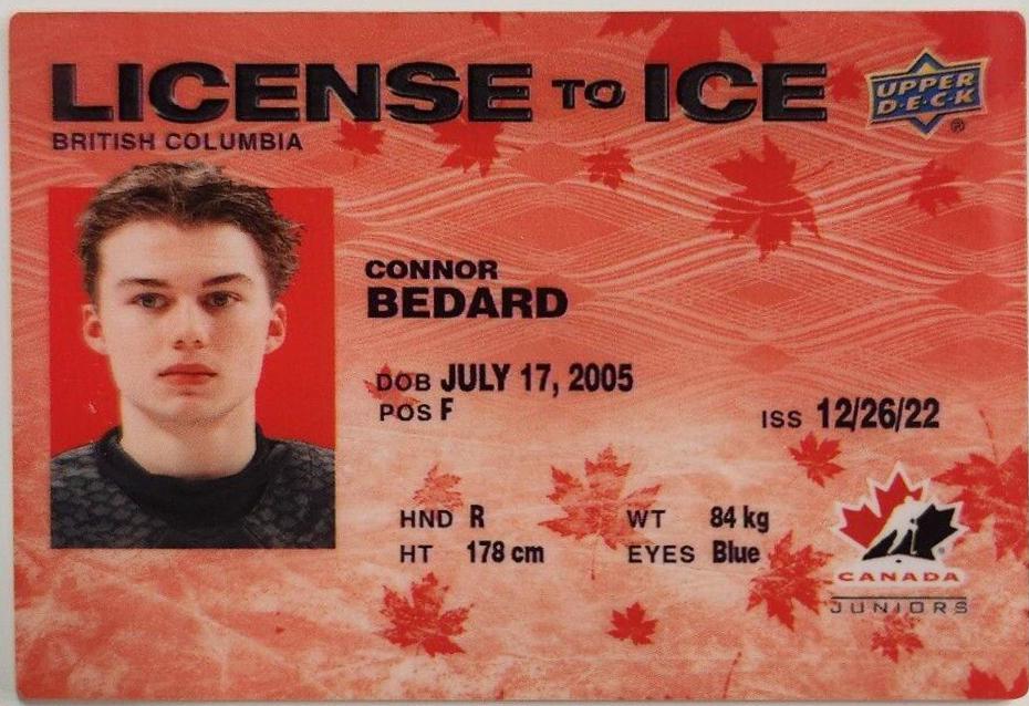 Connor Bedard [Red] #LI-28