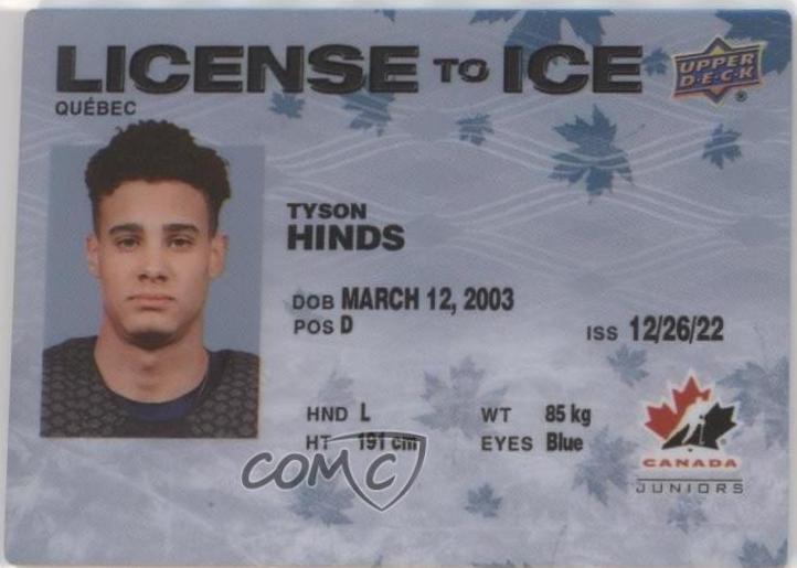 Tyson Hinds #LI-30