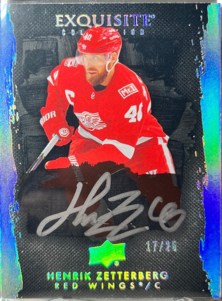 Henrik Zetterberg [Autograph] #EB-HZ