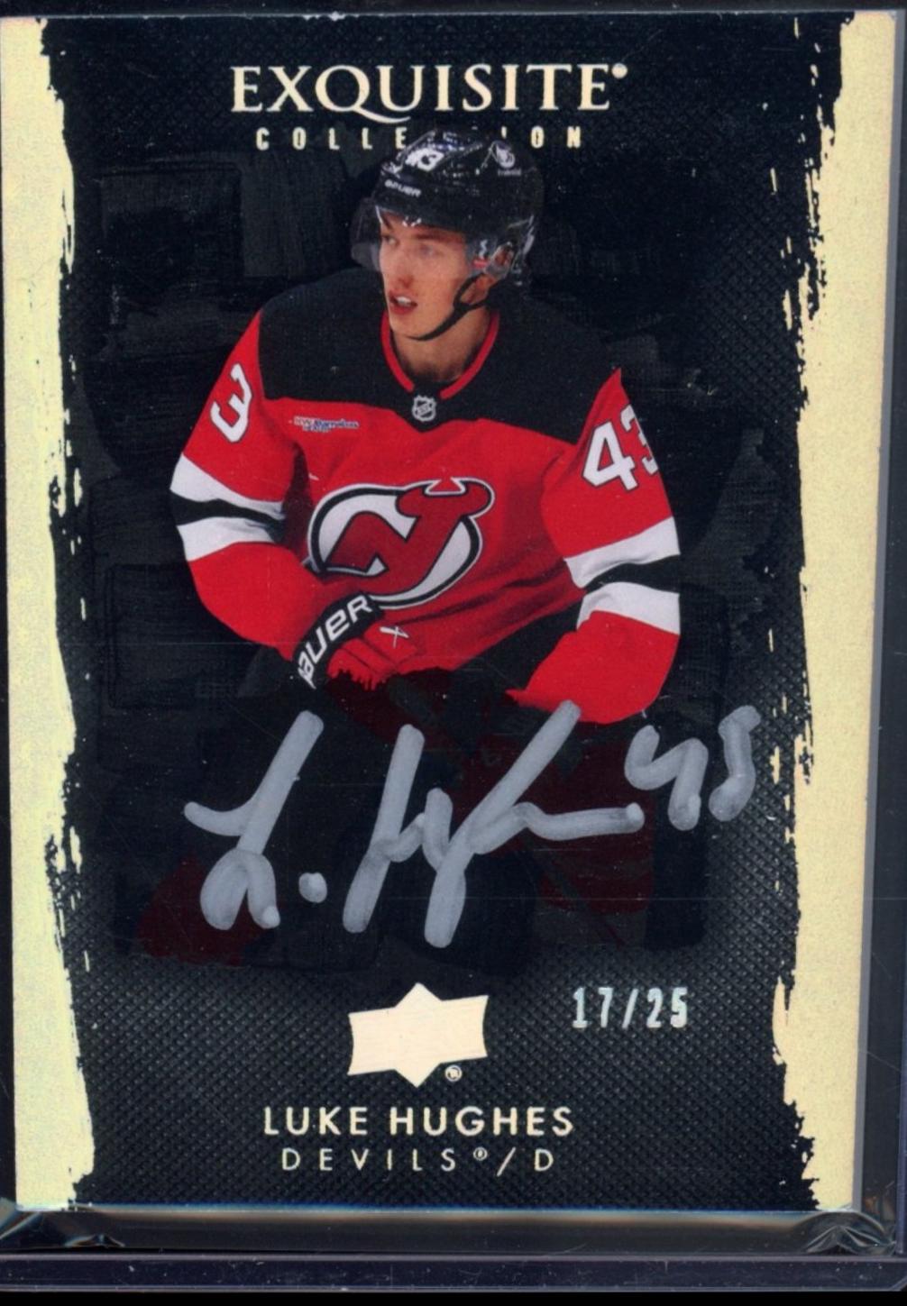 Luke Hughes [Autograph] #EB-LH