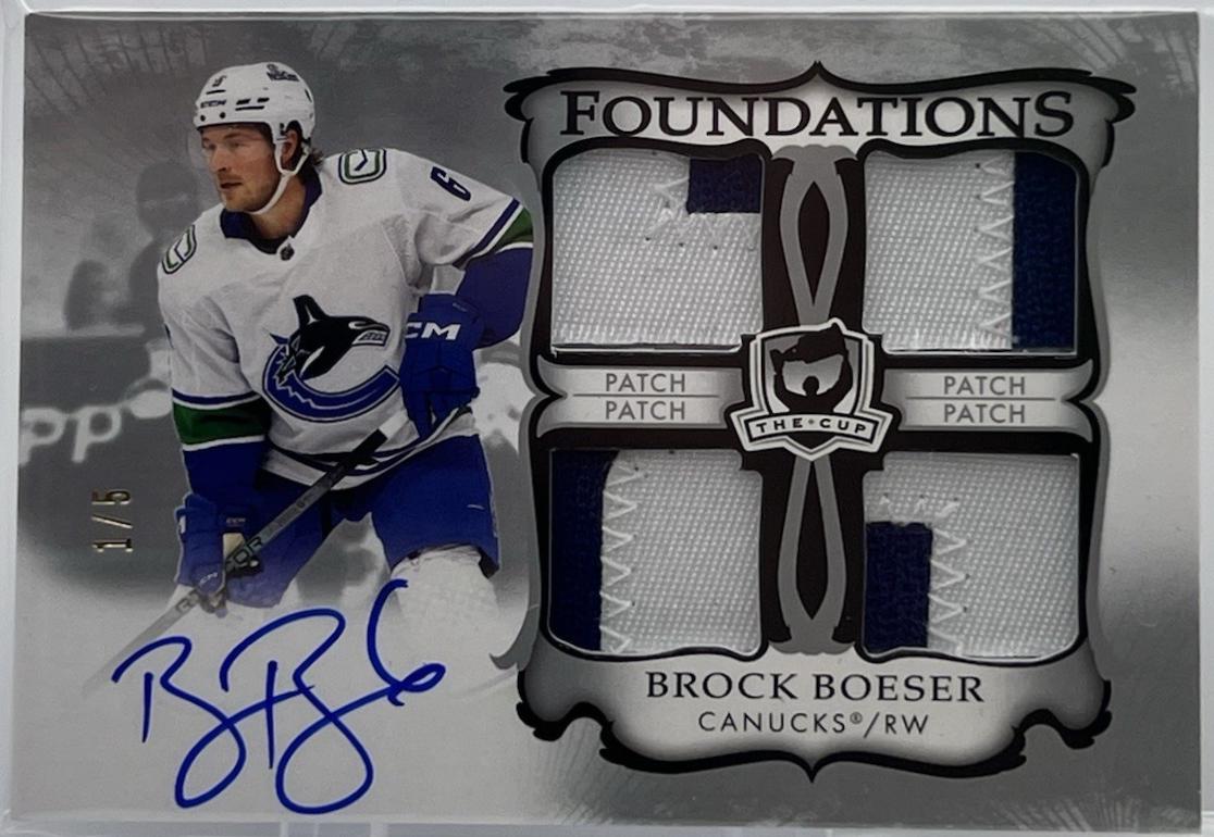 Brock Boeser [Patch] #F-BB