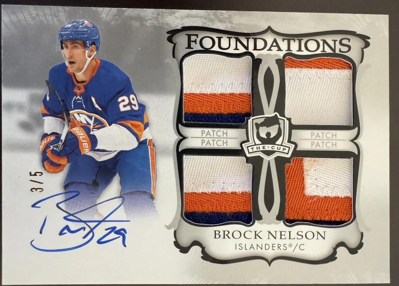 Brock Nelson [Patch] #F-BN