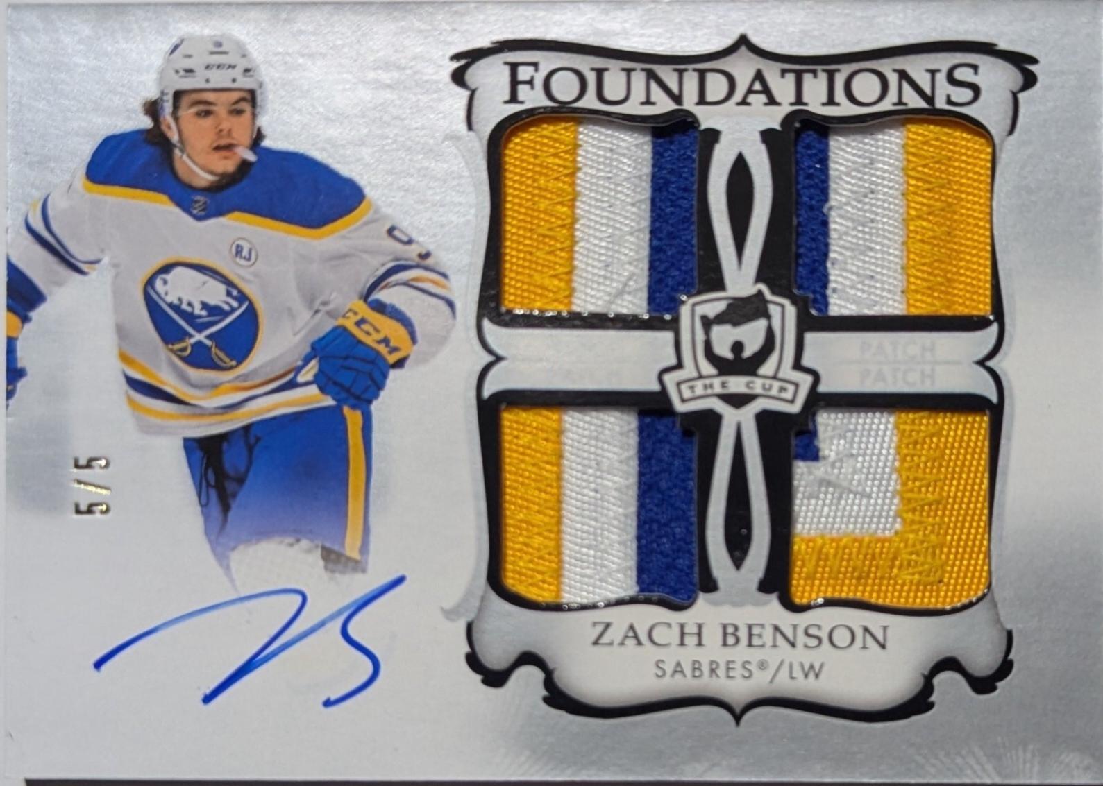 Zach Benson [Patch] #F-ZB