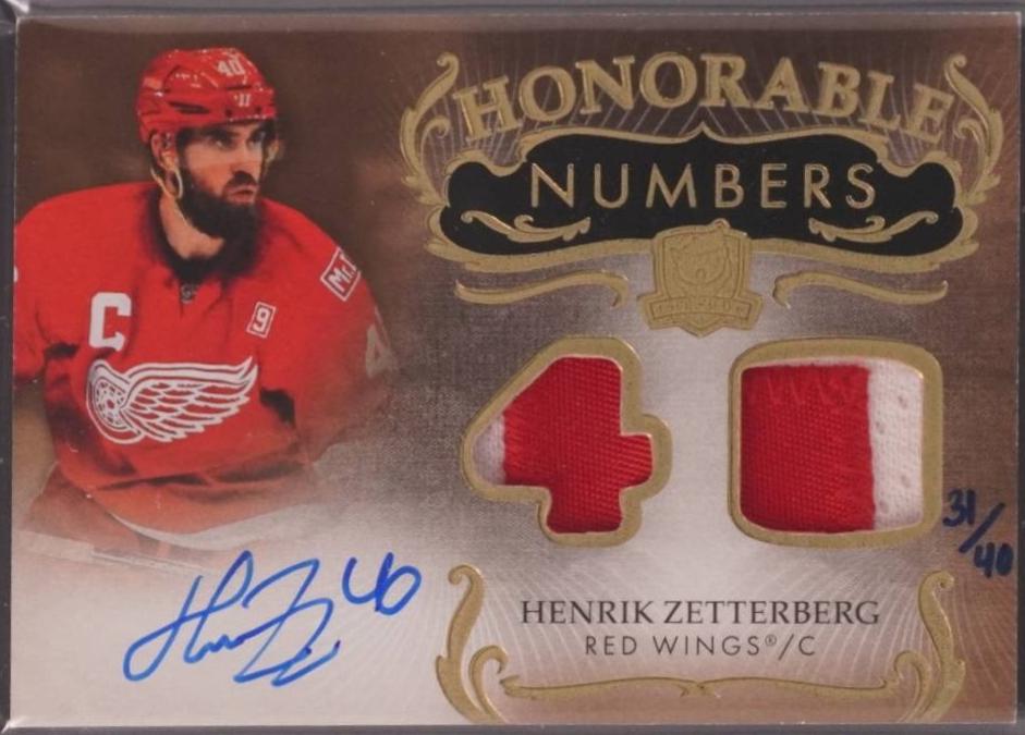Henrik Zetterberg #HR-HZ