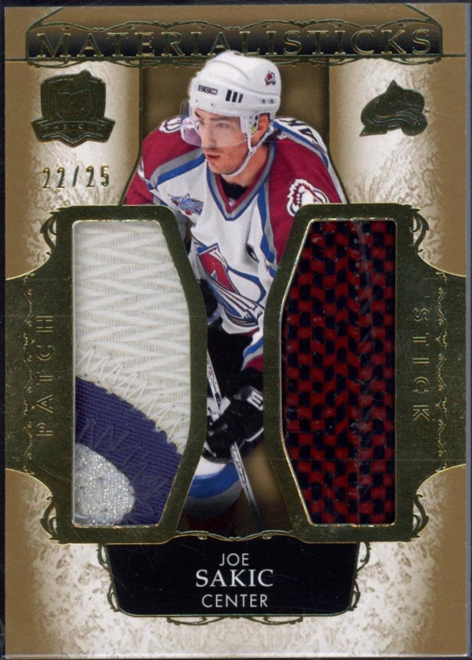 Joe Sakic #MS-JS
