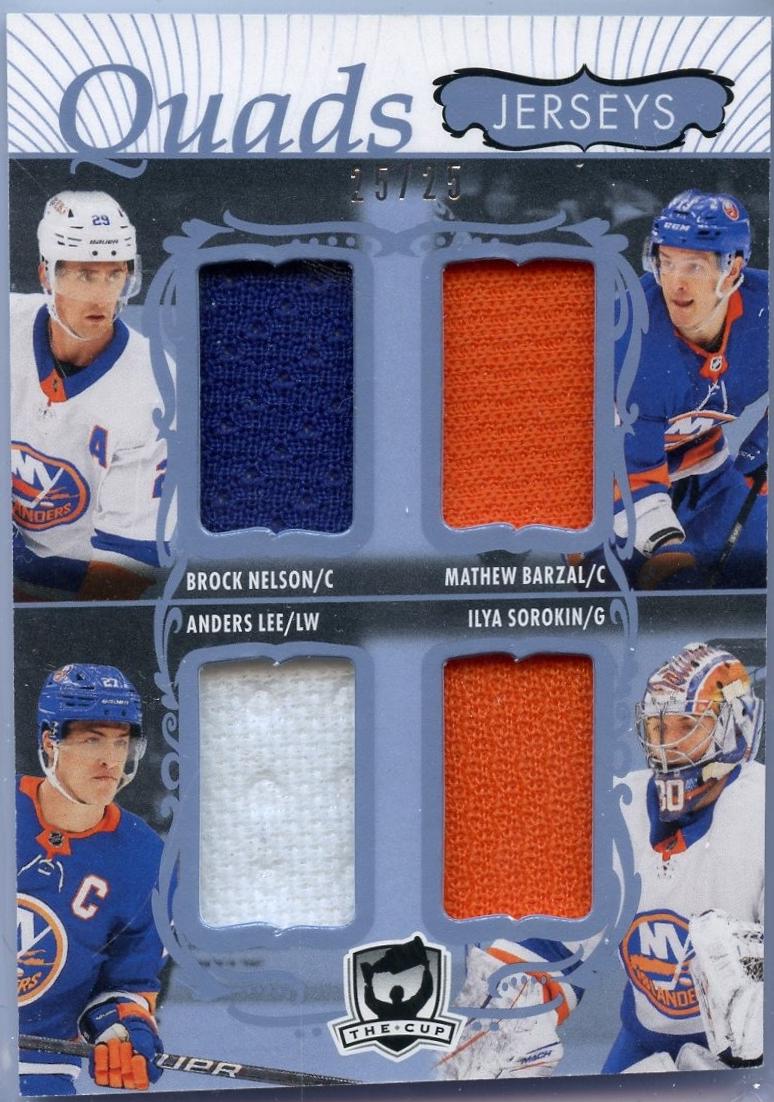 Brock Nelson / Mathew Barzal / Anders Lee / Ilya Sorokin #C4-NLBS
