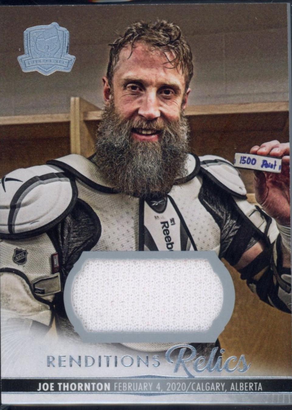 Joe Thornton #RR-JT