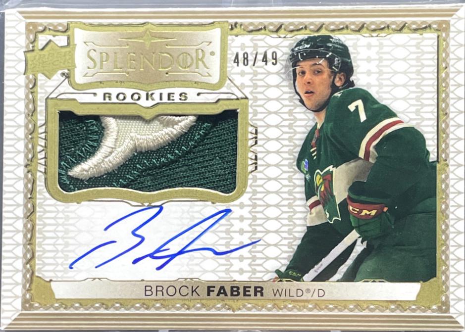 Brock Faber [Rookie Autograph] #SP-BF