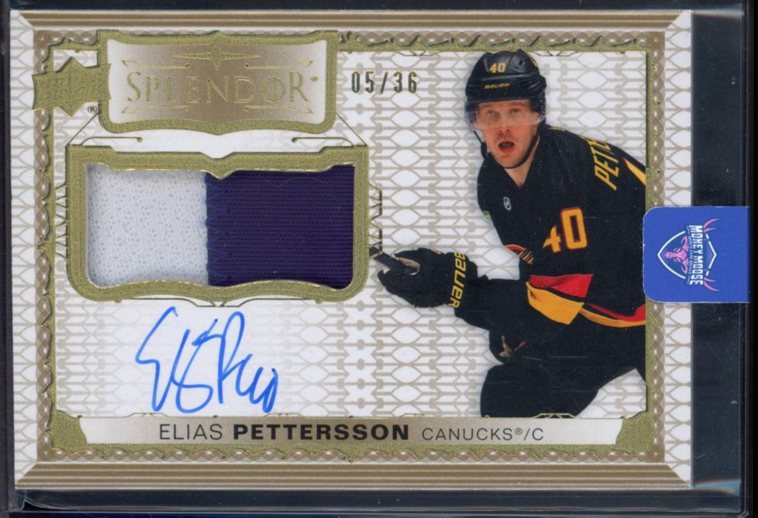 Elias Pettersson [Autograph] #SP-EP