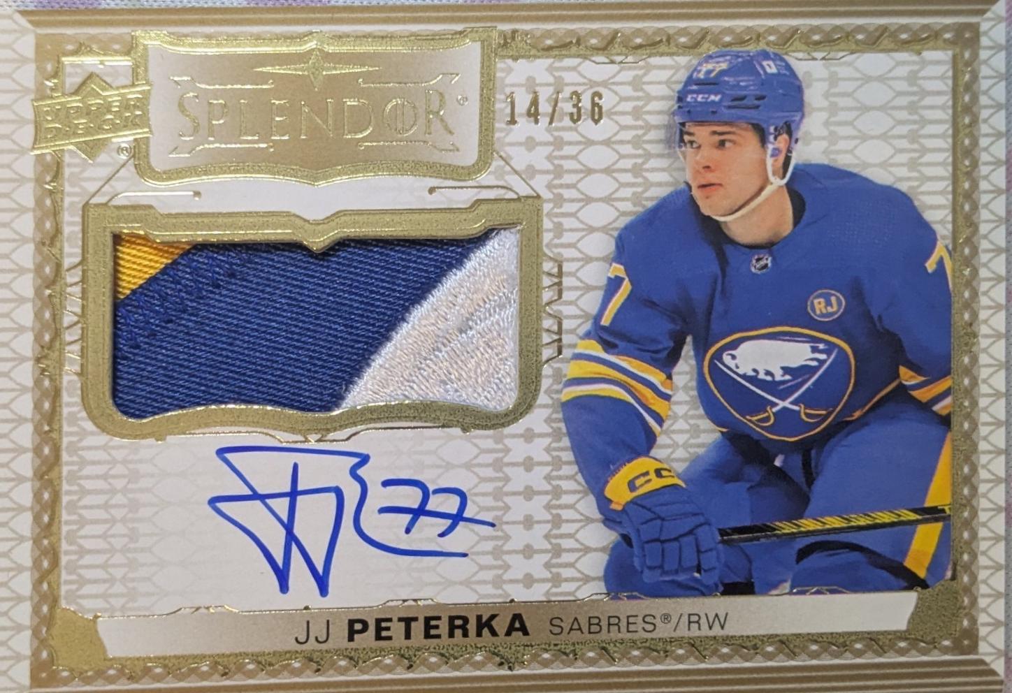 JJ Peterka [Autograph] #SP-JP