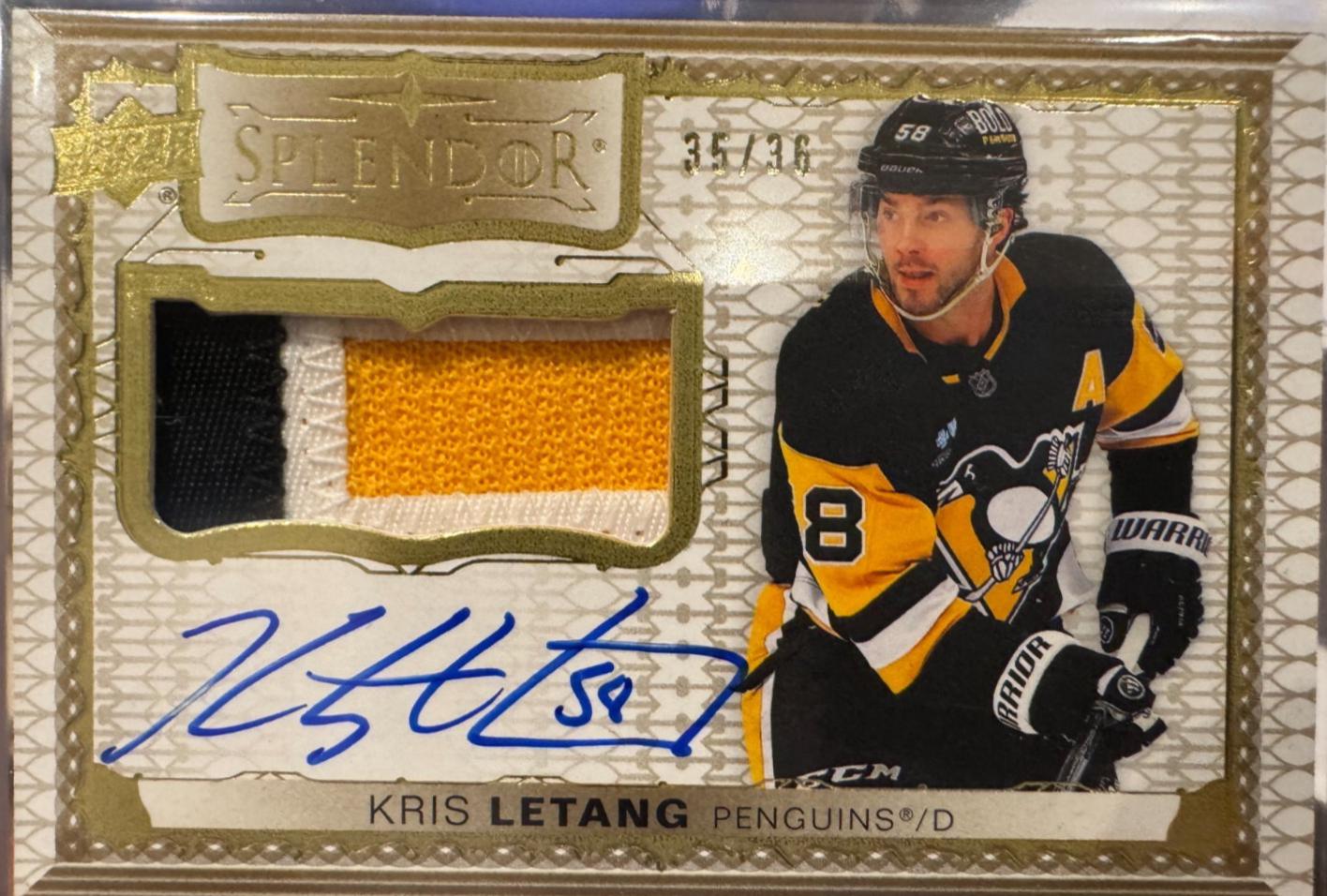 Kris Letang [Autograph] #SP-KL