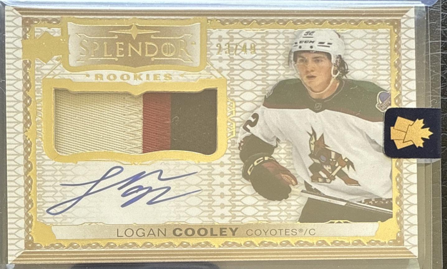 Logan Cooley [Rookie Autograph] #SP-CO