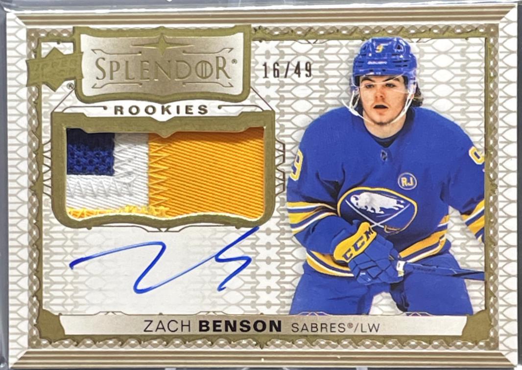 Zach Benson [Rookie Autograph] #SP-ZB