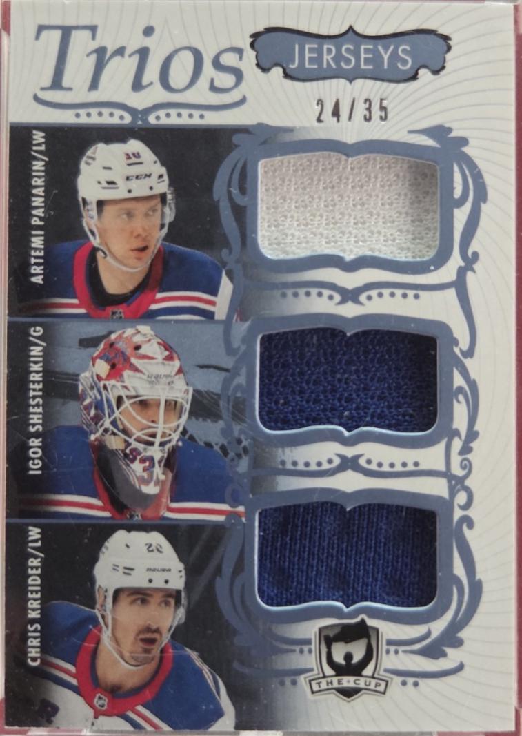 Artemi Panarin / Igor Shesterkin / Chris Kreider #C3-KPS