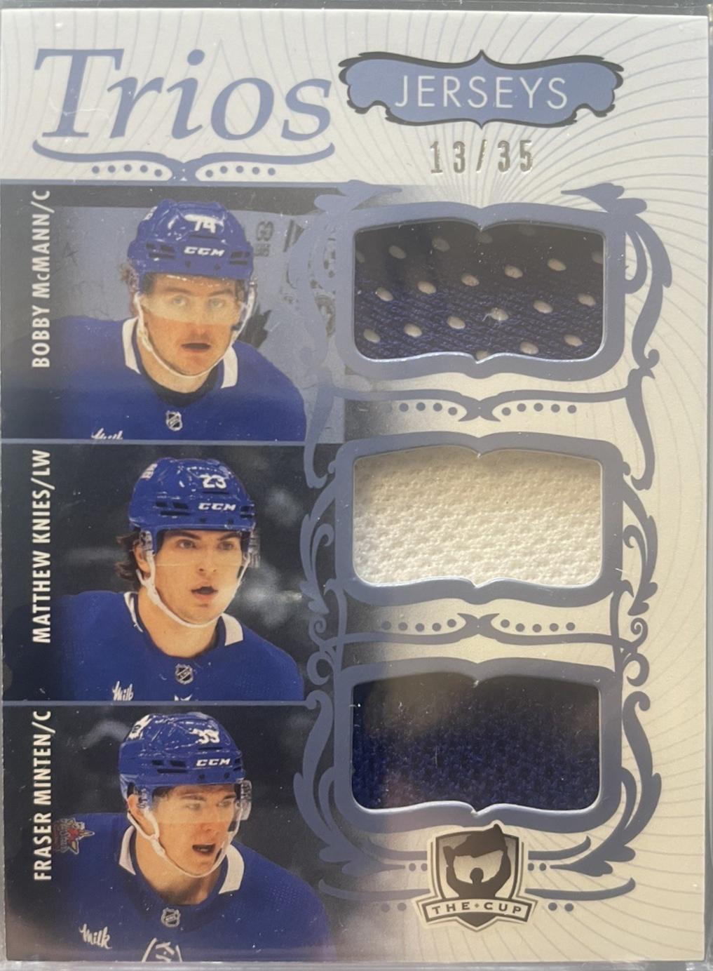 Bobby McMann / Matthew Knies / Fraser Minten #C3-KMM
