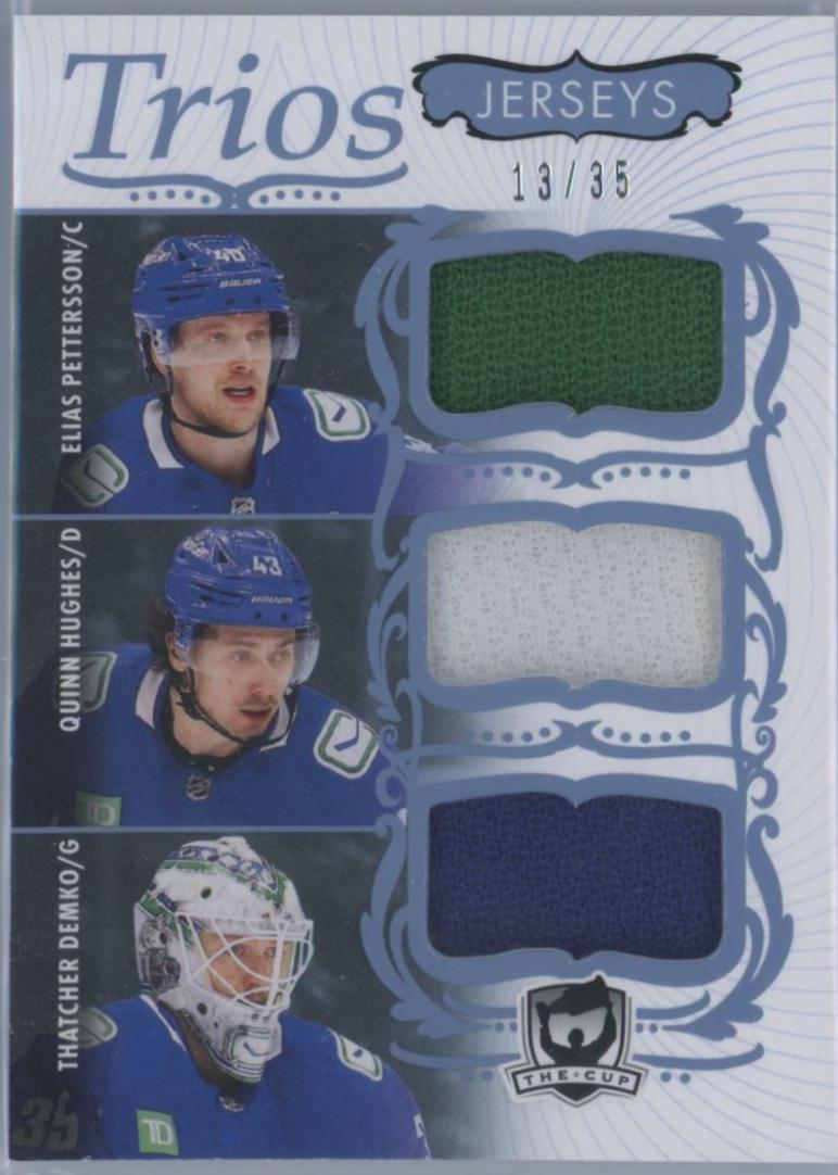 Elias Pettersson / Quinn Hughes / Thatcher Demko #C3-DPH