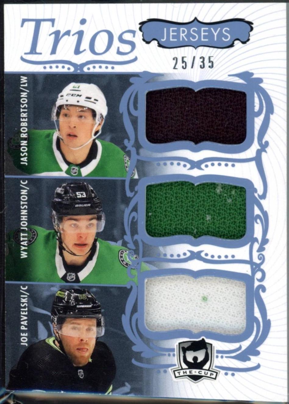 Jason Robertson / Wyatt Johnston / Joe Pavelski #C3-PRJ