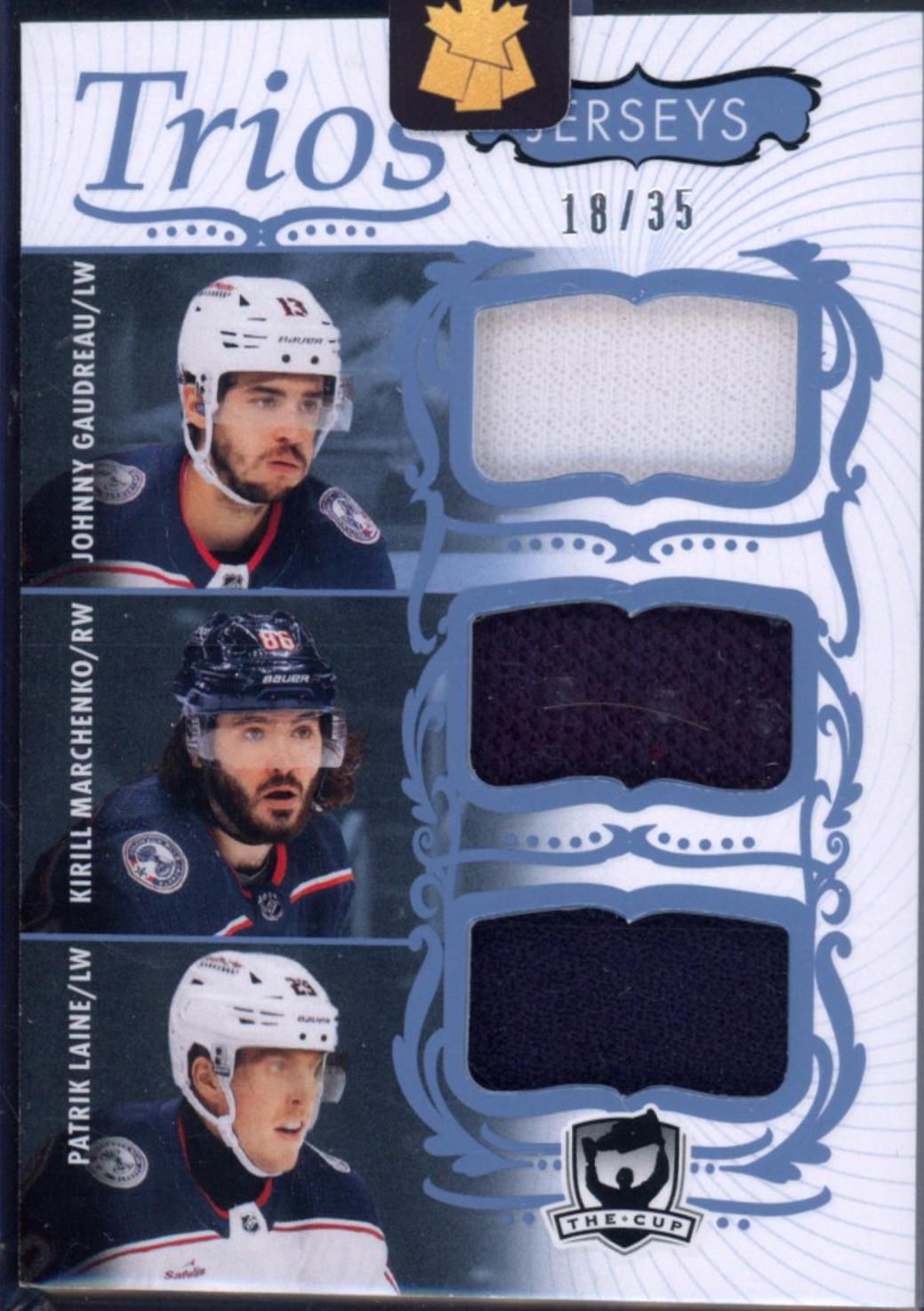 Johnny Gaudreau / Kirill Marchenko / Patrik Laine #C3-GLM