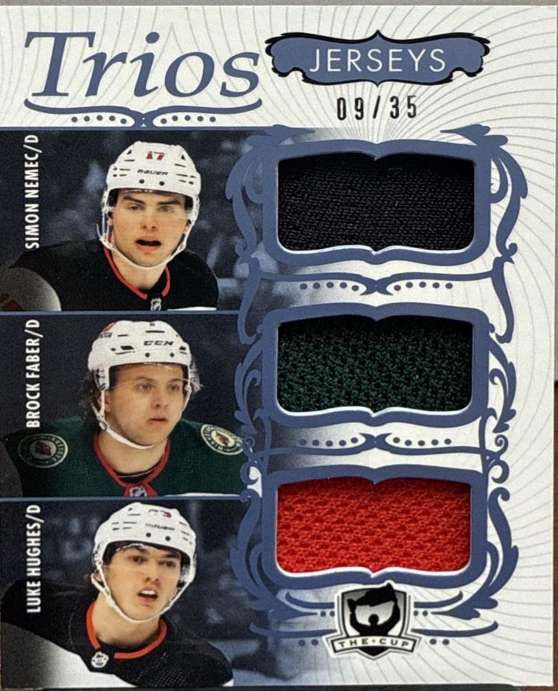 Simon Nemec / Brock Faber / Luke Hughes #C3-FHN
