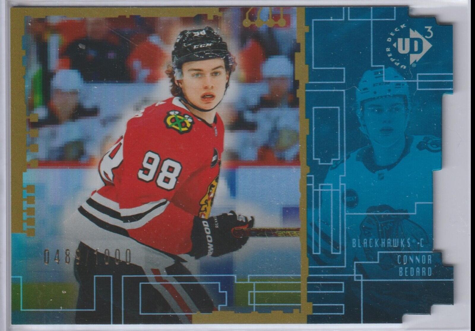 Connor Bedard [Blue] #UD3-3