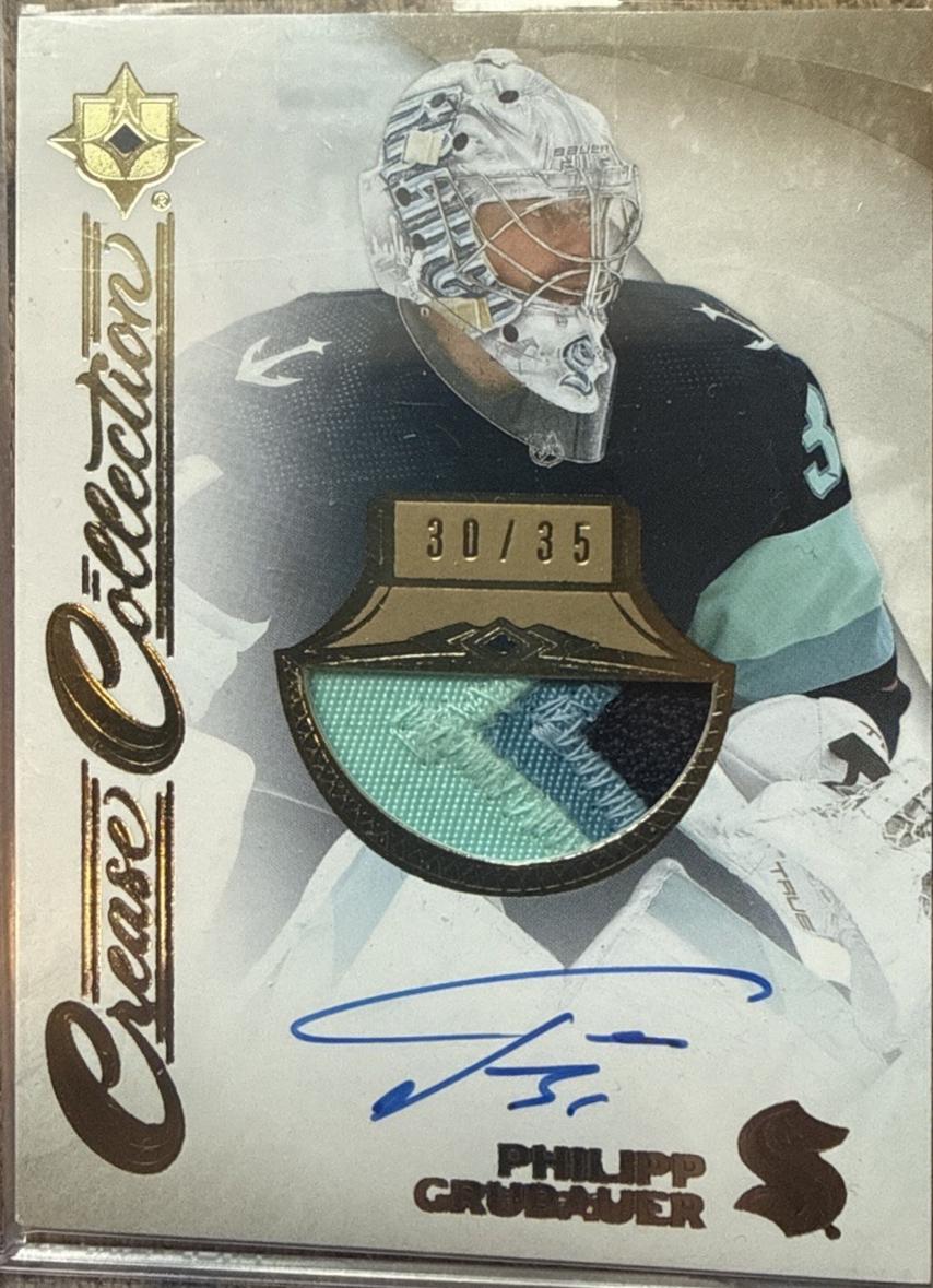 Philipp Grubauer [Gold Auto Patch] #CC-PG