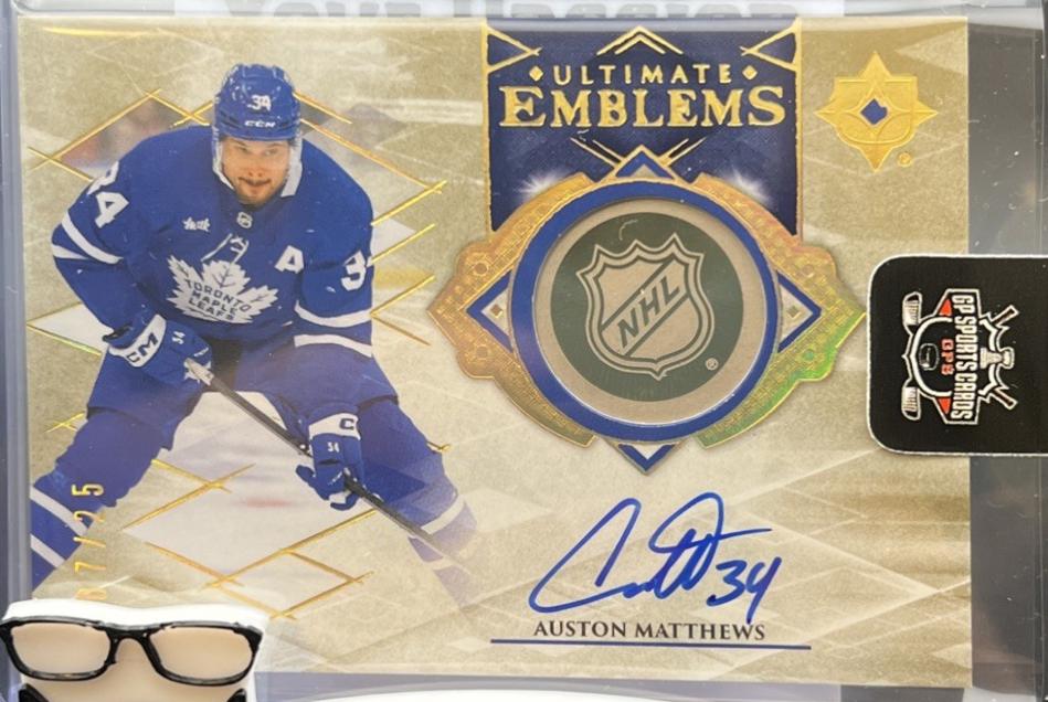 Auston Matthews [Gold] #UE-AM