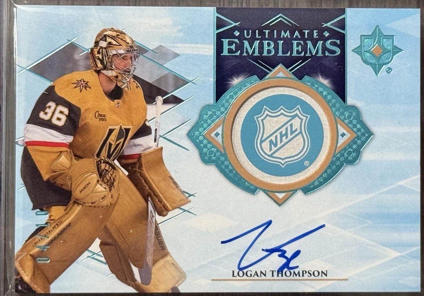 Logan Thompson [Platinum] #UE-LT