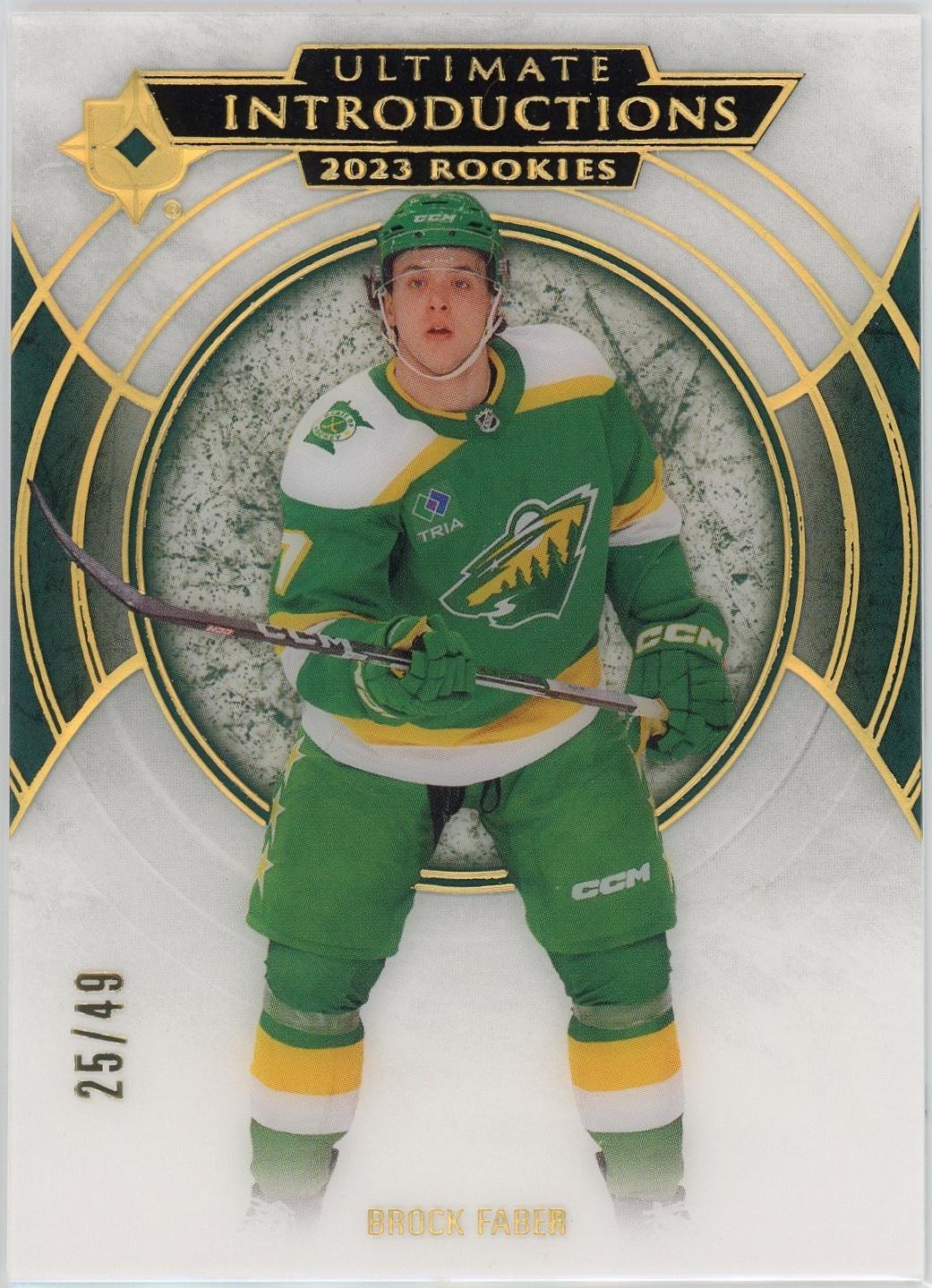 Brock Faber [Gold] #UI-4