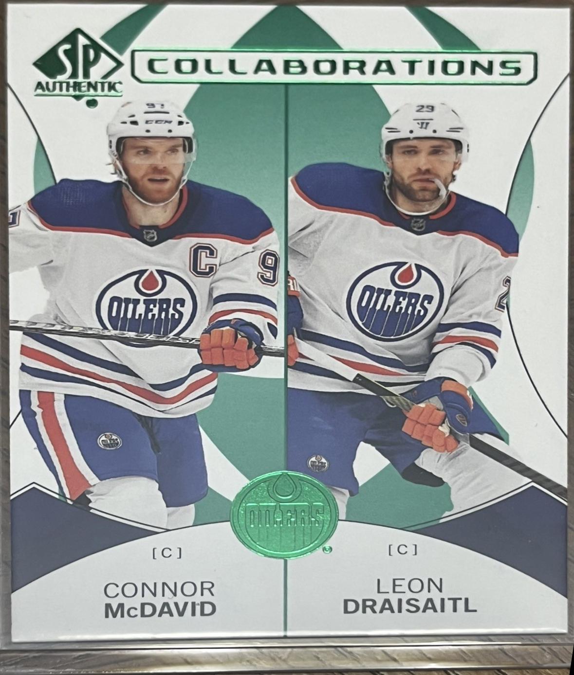 Connor McDavid/Leon Draisaitl [Green] #C-1