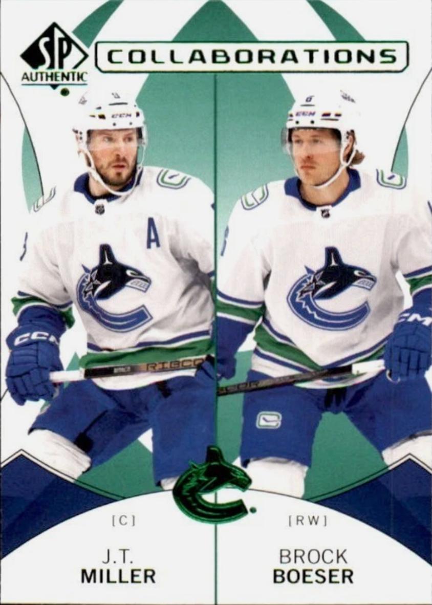 J.T. Miller/Brock Boeser [Green] #C-9