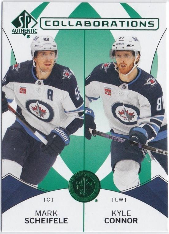 Mark Scheifele/Kyle Connor [Green] #C-23