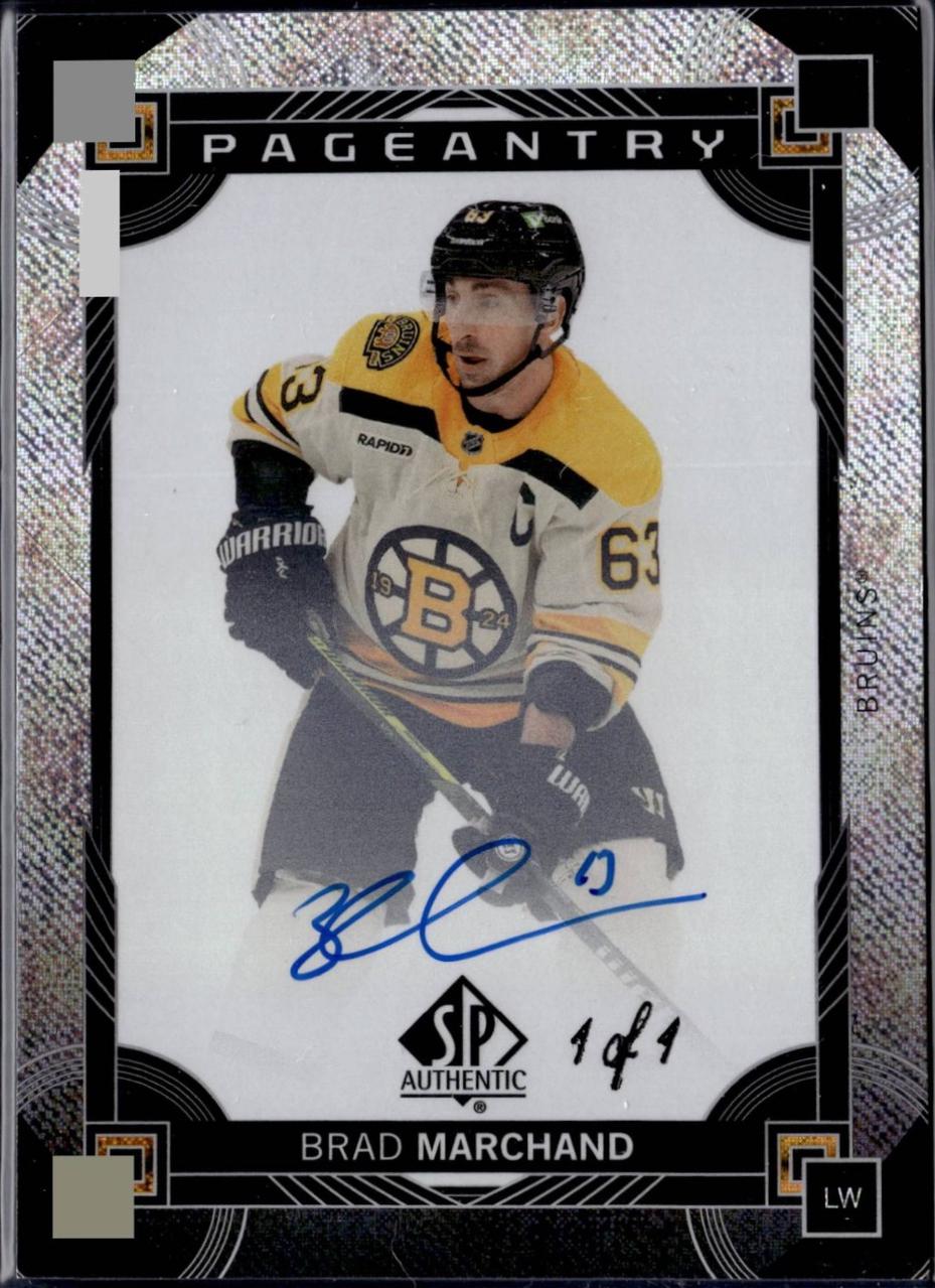 Brad Marchand [Black] #P-13