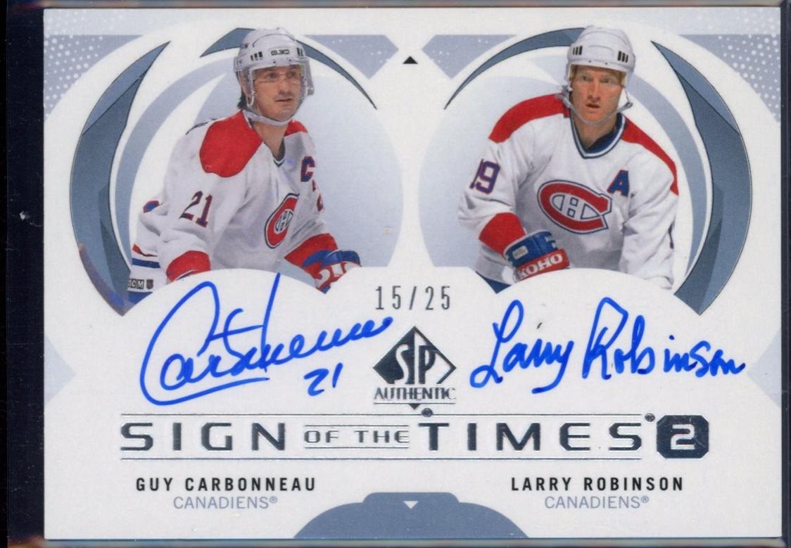 Guy Carbonneau / Larry Robinson #ST2-CR