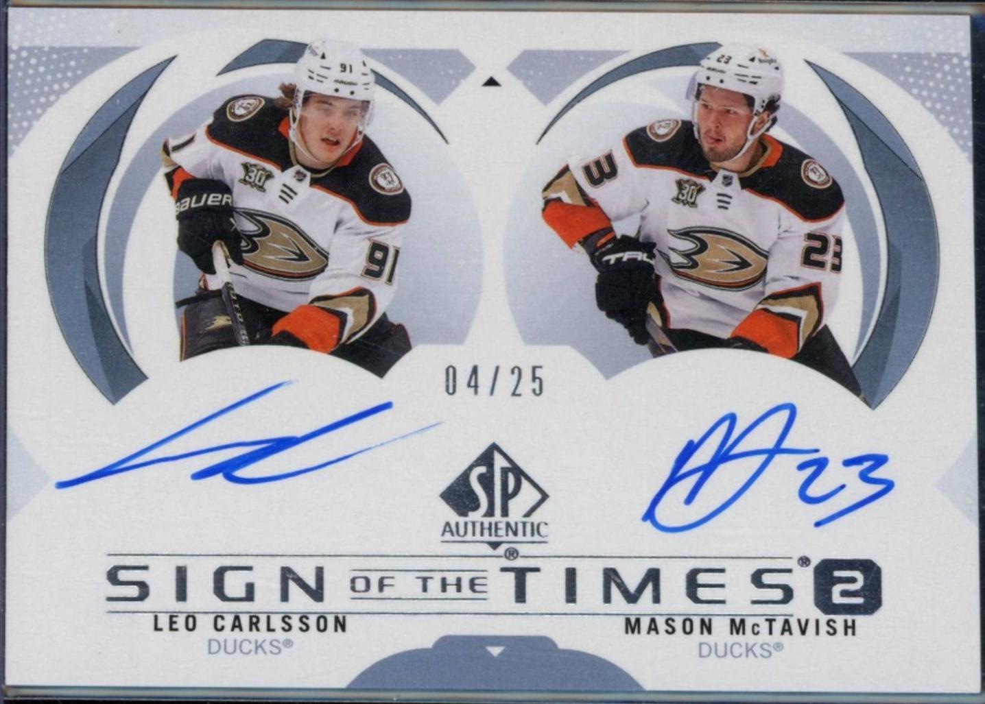Leo Carlsson / Mason McTavish #ST2-MC